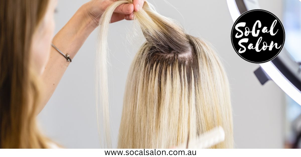 Beauty of Weft Hair Extensions at SoCal Salon